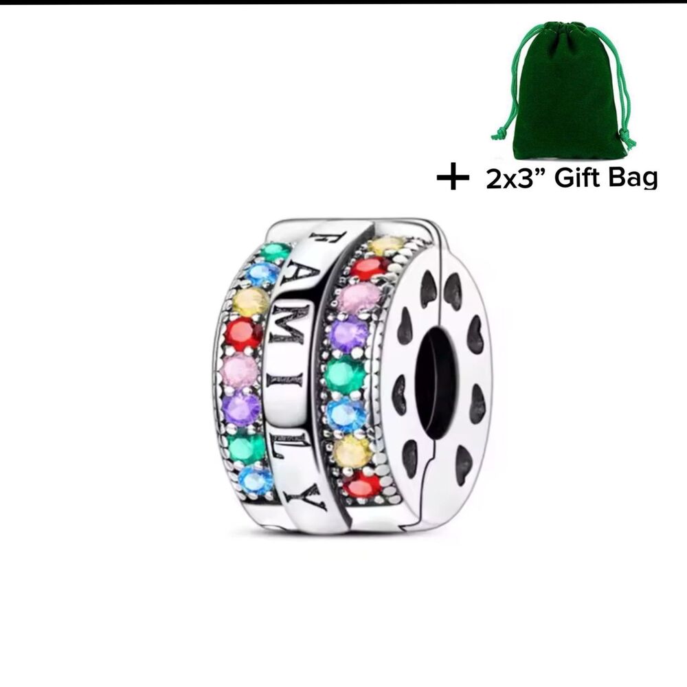 Family Charm Bead | 925 Silver | Brand New
